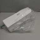 8 Pack Acrylic Qtip Holder Dispenser for Cotton Swabs, Balls, Pads, Floss - Plastic Canister Apothecary Jar Set, Bathroom Essentials Accessories Decor Vanity Makeup Storage Organizer - Clear & Black