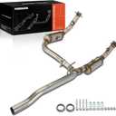 A-Premium Catalytic Converter Kit Direct-Fit Compatible with Jeep Liberty 2008-2012 & Dodge Nitro 2008-2011, 3.7L, EPA Compliant, Replace# 68105776AA