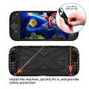 RALAN Detachable Front Shell Carrying Storage Case Compatible with Nintendo Switch 2 (2025) 7.9 Inch, Slim, Durable, Protective Case, Face Cover