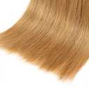 30 Inch #27 Blonde Bundles Human Hair Straight 1 Bundle 100 Gram/Bundle Unprocessed Brazilian Virgin Hair Honey Blonde Straight Bundles Human Hair Extensions