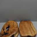 Root Carving Bamboo Serving Platter Fruit Bowl Salad Plate Snack Holder Multi-use Decorative Dish