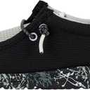 Hey Dude Boy's Wally Summer Mesh (Little Kid/Big Kid) (J4, Black)