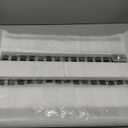 Beeveer Acrylic Key Board with 60 No. Hooks Wall Mount Key Rack Holder Hanger Storage Collection for School, Garage, Car Dealer, Office, Hotel, Real Estate(Transparent)