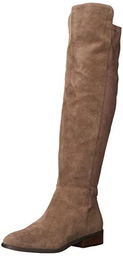 Lucky Brand Women's Calypso Knee Boot, Falcon, 7.5 Wide