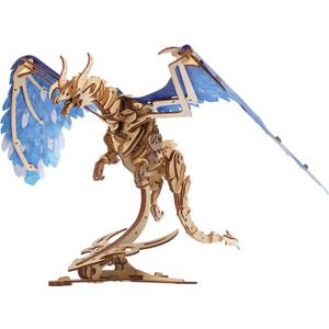 UGEARS 3D Wooden Puzzles for Adults - Windstorm Dragon 3D Puzzle - Mechanical Model Kits for Adults to Build - DIY Building Set Gifts for Christmas, Brain Teaser Puzzle, Hobby Kit