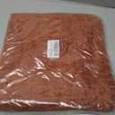 Pack of 2, Rust Fall Chenille Throw Pillow Covers 20x20 Inch Decorative Pillowcase Boho Farmhouse Cushion Covers Soft Couch Cushion Case for Couch Sofa Bedroom Living Room