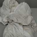 SLEEP ZONE Cooling Queen Mattress Topper, Premium Zoned Cool Mattress Pad Cover, Padded Mattress Protector Breathable Washable, Deep Pocket 8-21" (White, Queen)