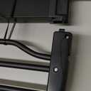 Fairy Baby 40.5" Extra Tall Baby Gate No Drill, 29.6"-40.5" Extra Wide Wide Dog Pet Gate Indoor, Metal Pressure Mounted Safety Child Kid Gate, Auto Close Pet Cat Proof Gate for Stairs Doorway, Black