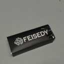 FEISEDY Lightweight Rimless Titanium Stainless Steel Anti-Blue Light Reading Glasses B2686 (Gold) 1.5