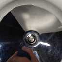 JANEEVA 10X Lighted Makeup Mirror with 3 Lighting Modes, 8" Dimmable Lights Height Adjustable Vanity Mirror with Lights, Rechargeable Double Sided 1X 10X Magnifying Mirror, 360°Rotation,Chrome