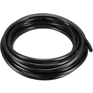 uxcell Pneumatic Air Tubing, 8mm OD x 5mm ID 5.5m(18Ft) PU Polyurethane Air Compressor Tubing Hose Pipe Black