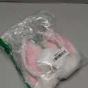 U-Goforst Easter Bunny Costume Adult, Bunny Ears Headbands and Tail, Long Furry Rabbit Ear Headband, Easter Halloween Party Cosplay White Bunny Ears Costume Hair Accessories for Adult Women