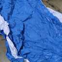 Inflatable Pool for Adults 10' x 6' - Bundle (Ground Tarp and Electric Pump Included) - Easy Setup (10' x 6' (w/ Electric Pump + Protective Tarp))