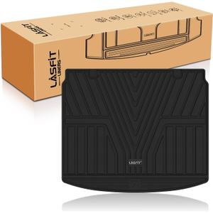 LASFIT Cargo Liner for Honda CR-V 2023 2024 2025 2026 (Include Hybrid Models) All Weather TPE Car Trunk Mat (Upper Position), Cargo Only Black