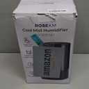 ROSEKM 4.5L Humidifiers for Bedroom, Humidifiers for Home Large Room, Cool Mist Humidfiers for Baby and Plant with Timer, Adjustable Mist Level, 360° Nozzle, Auto Shut-Off, Black