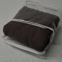 XTMYI Brown Linen Curtains Drapes for Living Room Bedroom 108 Inch Curtains Long 2 Panels Semi Sheer Window Treatments for Dining Room, Dark Brown