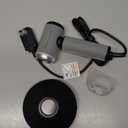 Dual Voltage Travel Hair Dryer, 1500W High-Speed Ionic Hair Dryers with Magnetic Curly Diffuser, Fast Drying, Lightweight Compact Portable Blow Dryer, No Heat Damage Gift Women, Quiet, European 110-240V (Black)