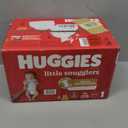 Huggies Little Snugglers Baby Diapers, Size 1 (8-14 lbs), 84 Ct, Newborn Diapers