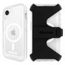 Pelican Voyager iPhone 16e (2025) / 15/14 / 13 Phone Case [Compatible with MagSafe] with 18ft Military-Grade Drop Protection - Heavy Duty Cover with Belt Clip Holster for iPhone 16e (2025) - Clear 