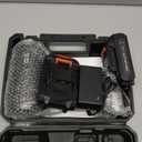 Leaf Blower Cordless with Battery and Charger,21V Electric Handheld Leaf Blower, 950000RPM Powerful Fan with Adjustable Speed, Lightweight Blower for Patio, Lawn, Blowing Leaves and Snow(Black)