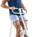 Sunny Health & Fitness Smart Row-N-Ride Glute & Leg Trainer, Foldable Squat Assist Rower with Exclusive SunnyFit App Connection (45.3"D x 19.3"W x 50"H)
