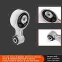 5Pcs Engine Motor Mount & Transmission Mount, Fit For Nissan Altima 3.5L 2007-2012 & For Maxima 3.5L 2009-2014, Replace OE: A4355HY, A4356HY, A4365HY, A7361, A7363