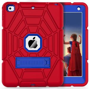 Grifobes for iPad 6th/5th Generation Cases 2018/2017, for Pad Air 2 Case 2014 9.7 inch, Heavy Duty Shockproof Rugged Protective i Pad 5 6 Gen 9.7" Case with Stand (Red+Blue)