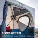 Territory Tents® Jet Set Privacy Shower Tent, Jet Set Framework, No Assembly, Camp Shower, Camp Restroom, Privacy Tent Shower, 78” x 62” x 62”, PT100DB
