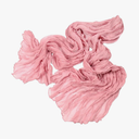 Rokou Women Elegant Solid Color Crinkle Scarf Soft Long Scarves Neck Warm Wrap