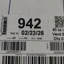 Utz Cheese Curls, Baked Cheddar 1 oz. Bags (60 Count) Made with Real Cheese, Crunchy Individual Snacks to Go, Cholesterol Free, Trans-Fat Free, Gluten Free Snacks BBD:02/23/2026