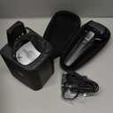 Panasonic ARC6 Electric Razor for Men Face, Wet/Dry Shavers for Men with Foil Shaver, Premium Automatic Cleaning and Charging Station, Ultra-Fast 6-Blade & Pop-up Trimmer - ES-LS9A-K (Black)