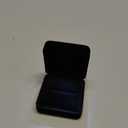 Big Size Velvet Metal Glossy with LED Jewelry Gift Box for Proposal, Engagement, Wedding - Suitable for a pair of rings