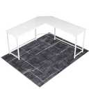 Office Chair Mat for Hardwood Floor&Tile Floor,48" X 60 Heavy Duty Desk Chair Mat for Hard Floors,Under Desk Rug for Rolling Computer Chair,Anti Slip,Low Pile Carpet Floor