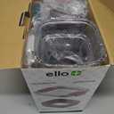 Ello Airtight Food Storage Plastic Canisters with Non-Slip Base Locking Lids and Labels for Kitchen and Pantry Organization Perfect for Sugar, Cereal, Pasta | Set of 5 Mixed Set | Garden Goals