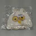 Unisex Baby Handmade Winter Prop Owl Hat - Fits 2 to 4 Year Old (White)