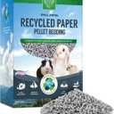 Small Pet Select Recycled Paper Pellet Bedding, Litter for Rabbit, Guinea Pig, Hamster, Bunny and Other Small Animals, 10lb