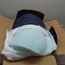 Serta ThermaGel Cooling, Pressure-Relieving Memory Foam Mattress Topper, 3 Inch, Full,Blue