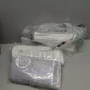 Kids Play Tent Indoor: Mat, Tassel Garland, Star Lights - Gray Girl Tent Playhouse for Boys Kids Toys for Boy Girl Birthday Gift