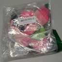 EXPAWLORER 6Pcs Anti Slip Dog Socks to Prevent Licking Paws, Dog Shoes for Hot Pavement Double Sides Dog Boots & Paw Protectors Booties for Hardwood Floors with Grip Medium Senior Dogs, M (Pink)