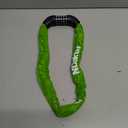 NDakter Bike Lock, 5 Digit Combination Heavy Duty Anti Theft Bicycle Chain Lock, 2.62/3.2/4.27/5/6Ft Long, High Security Resettable, Suitable for Bike, Scooter, Door, Gate, Fence-4/6mm Thick (Green)