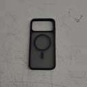 TORRAS Magnetic Shockproof for iPhone 17 Pro Case, Camera Control, Compatible with MagSafe, Military-Grade Protection, Stronger Slim Translucent Phone Case for iPhone 17 Pro, Black