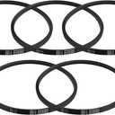 5PCS 38174 Belt Washer Drive Belt 27001006 Replacement for Speed Queen Whirlpool Alliance Maytag Amana Crosley Replaces WP27001006 40053601 40053606 AP6007462 PS11740577 Washer Agitator & Spin Belt