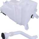 853150E070 Windshield Washer Tank, Windshield Washer Fluid Tank Bottle Washer Fluid Reservoir Assembly Compatible with Highlander/Hybrid 2014 2015 2016 2017 2018 2019