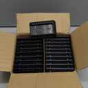 30 Pcs Deck Railing Bracket Connectors for 2"4 (Actually 1.5x3.5) Wood Post to Handrail Connection, Railing Connectors with 210 Pcs Galvanized Black Screws for Wooden Stair Fence Railings