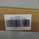 No Drill Zebra Blinds for French Door, 26 5/8" W x 72" L, White