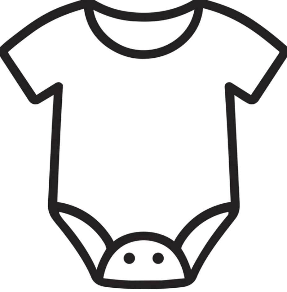 Short Sleeve Bodysuit "Flora" by Copper Pearl (12 Months)