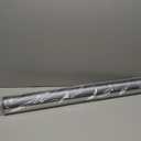 Joydeco Cordless Zebra Blinds for Windows, Dual Layer Light Control Window Blinds with Light-Proof Aluminum Cover, Free-Stop Roller Shades for Home & Office (Grey,35" W x 75" H)