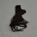 L'VOW Renaissance Leather Corset Belt Viking Leather Cinch Belt Women Halloween Medieval Accessory (Fit Waist 31.5-33.9in, Brown) M