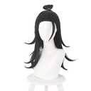XiongXiongLe Anime Role Cosplay Wig Halloween Anime Role Hair Black Costume Hair Replacement Wigs for Adult Cos Role Playing Daily Party Halloween Christmas Comic