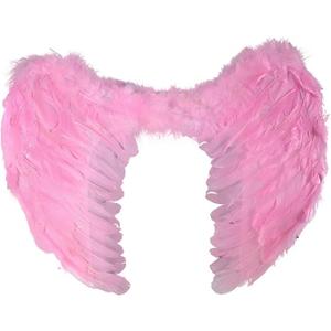 Angel Heaven Fairy Godmother Feather Wings Pink Wedding Valentine's Day Cupid